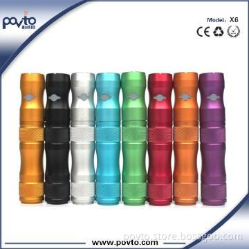 E cigarette slim cigarette électronique mini  X6 name brand ecigar